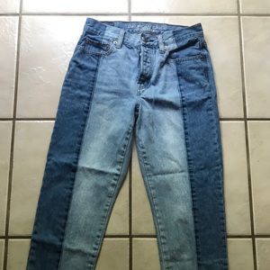 Cool vintage hi-rise jeans